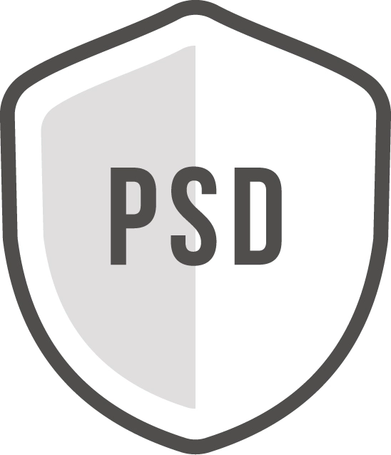 Imagen de escudo PSD para la entrada.