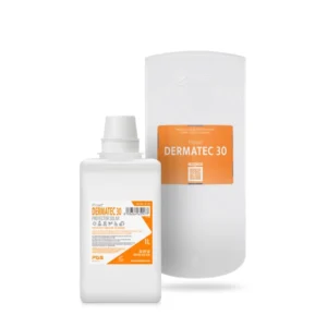 Dispensador mural PGS 1000 con producto Proset DERMATEC 30.