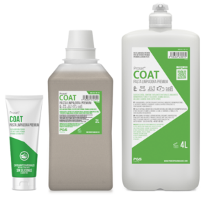 Imagen bodegón conjunto productos Proset Coat