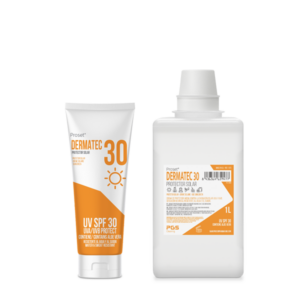 Proset DERMATEC 30 es una crema de proteccion solar SPF 30+ UVA y UVB.