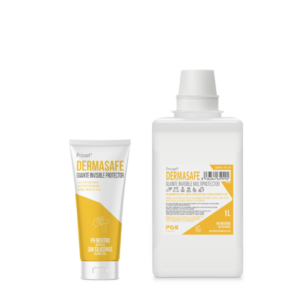 Página Info Proset DERMASAFE, guante invisible multiprotector.