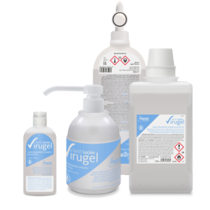 Sanit LOCIÓN VIRUGEL es un antiséptico hidroalcohólico para piel sana con eficacia, bactericida, fungicida, viricida, levuricida, entre otras.